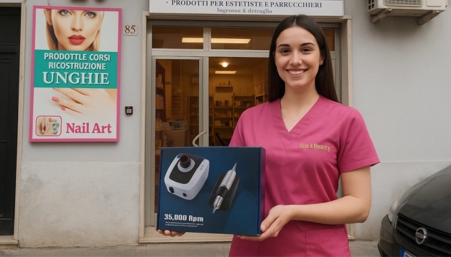 Indispensabile | Fresa per Unghie da 35000 rpm con Accessori